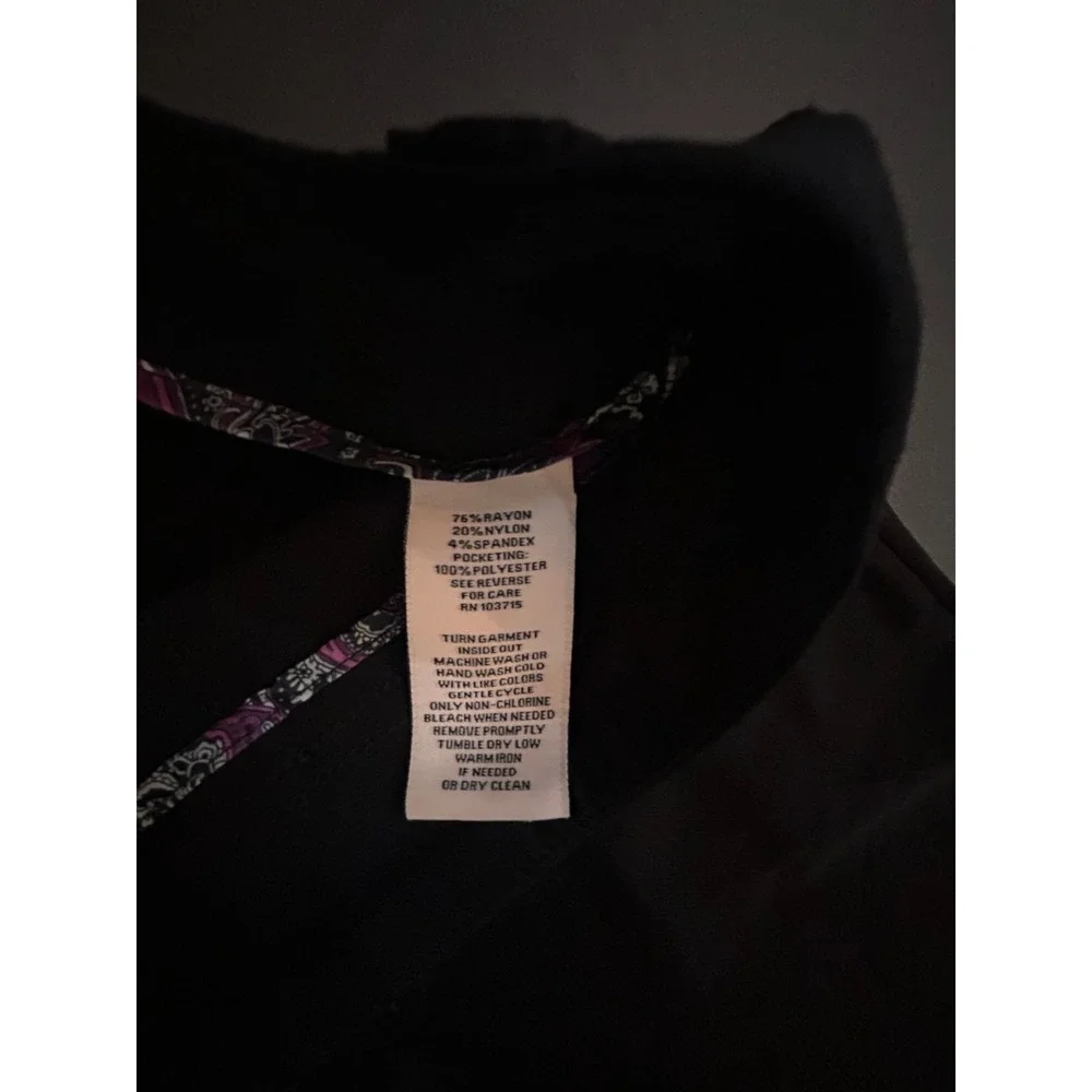 Nanette Lepore Black Gold Hardware Dress Pants XL Stretch Trousers EUC - Picture 4 of 7